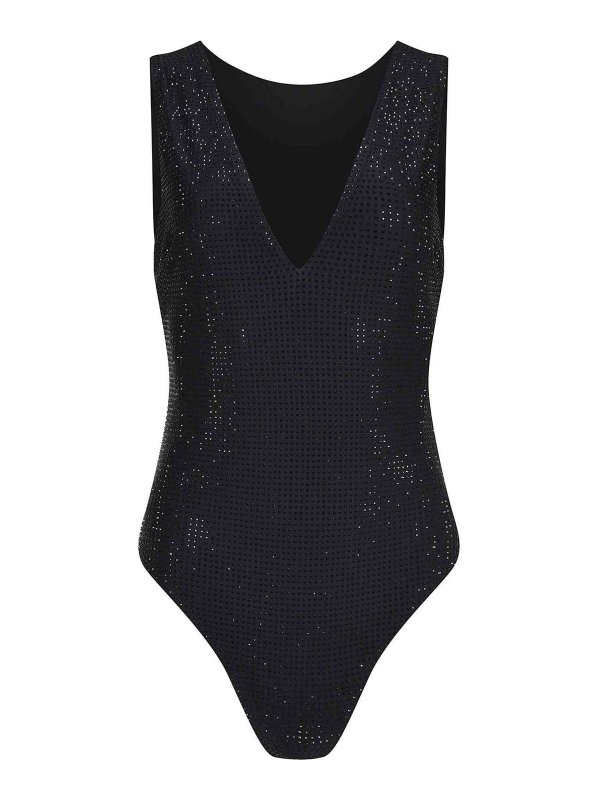 TWENTY FOURHAITCH: Tops y camisetas sin mangas - Top - Negro