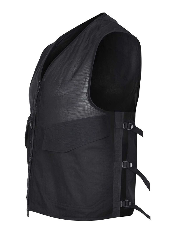 Y-3: Westen online - Weste - Schwarz