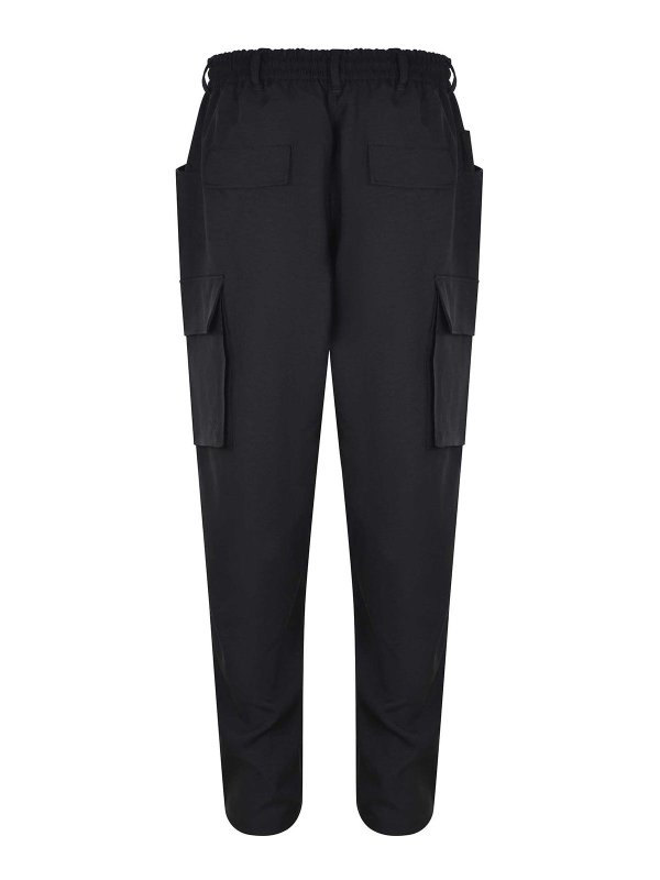 The Best Shops Y-3: カジュアルトラウザー - カジュアルパンツ - 黒