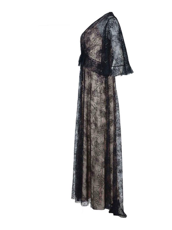 ALBERTA FERRETTI: ニーレングスドレス online - 膝丈ドレス - 黒