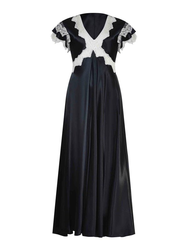 ALBERTA FERRETTI: ショートドレス - ショートドレス - 黒