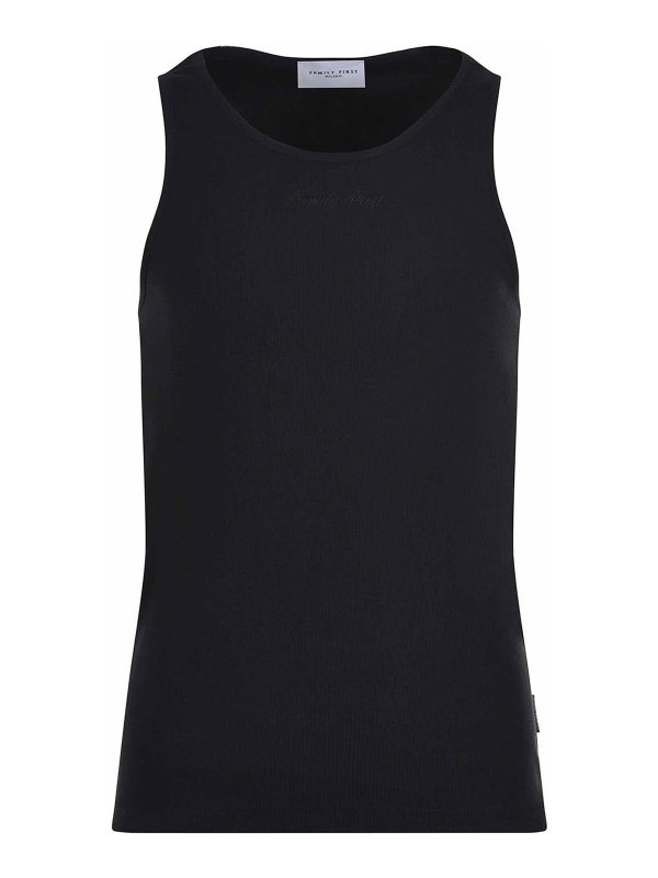 FAMILY FIRST: トップス＆タンクトップ - トップ/タンクトップ - 黒