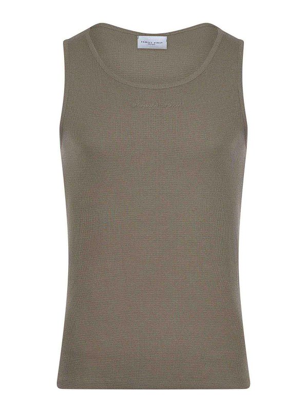 FAMILY FIRST: トップス＆タンクトップ - トップ/タンクトップ - ライトグリーン