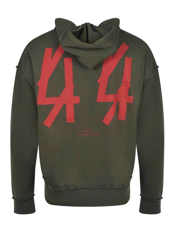 スウェットシャツ/セーター - 緑 shop online: 44 LABEL GROUP