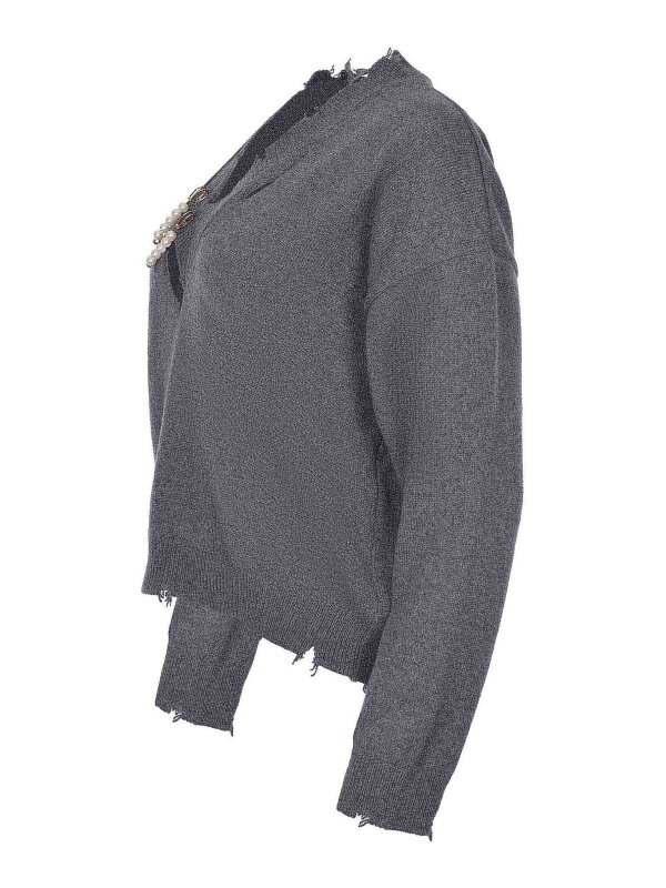 A PAPER KID: クルーネック online - クルーネック - グレー