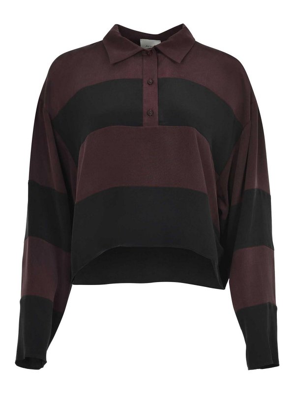 ALYSI: polo - Polo In Seta