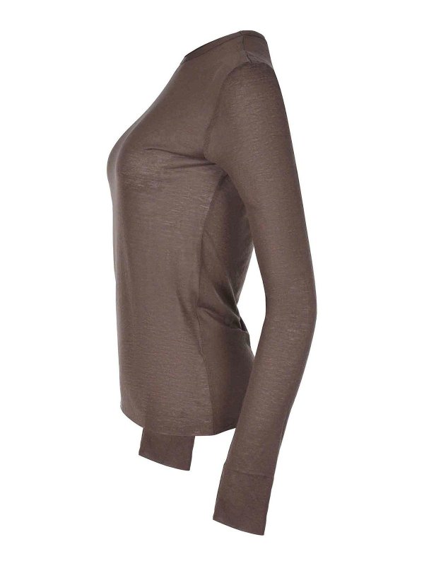 ALYSI: Suéteres con cuello pico online - Suéter Cuello Redondo