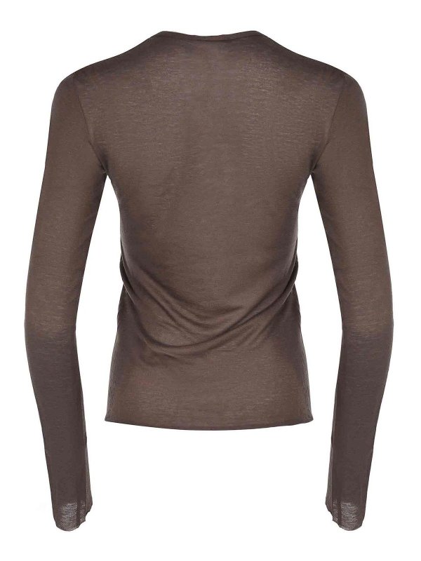 The Best Shops ALYSI: Suéteres con cuello pico - Suéter Cuello Redondo