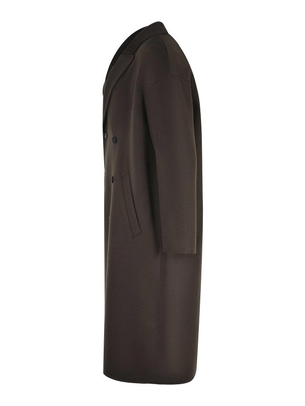 AMARANTO: cappotti al ginocchio online - Cappotto Amaranth