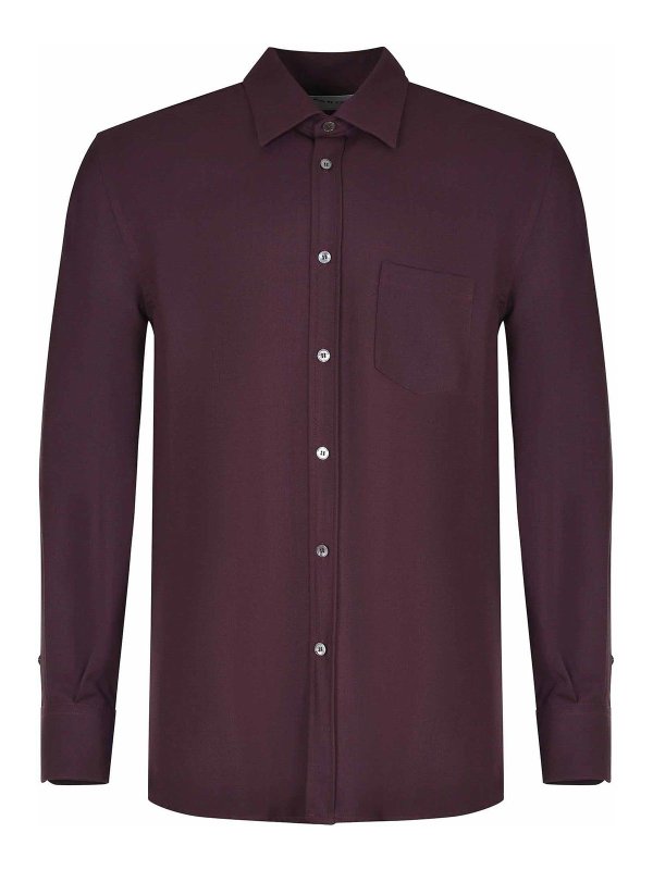 AMARANTO: Hemden - Hemd - Lila