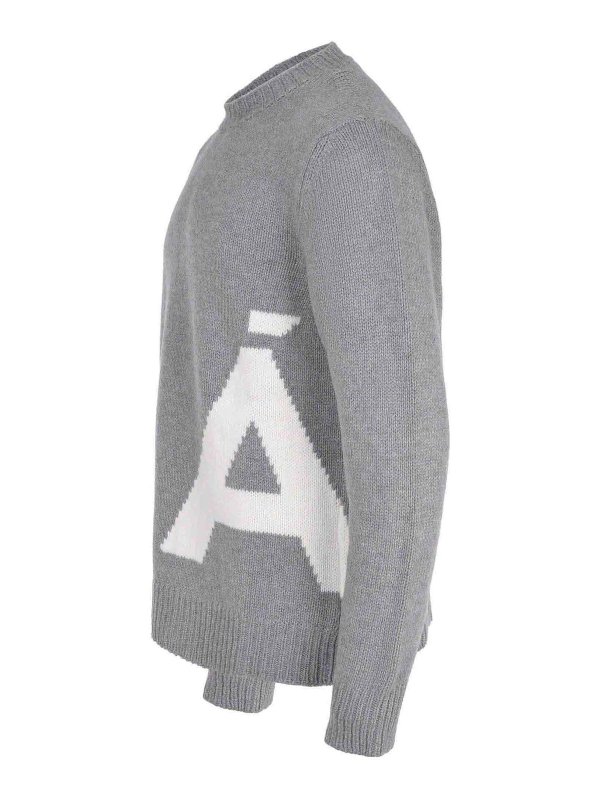AMARANTO: Pull col rond online - Pull Col Rond - Gris