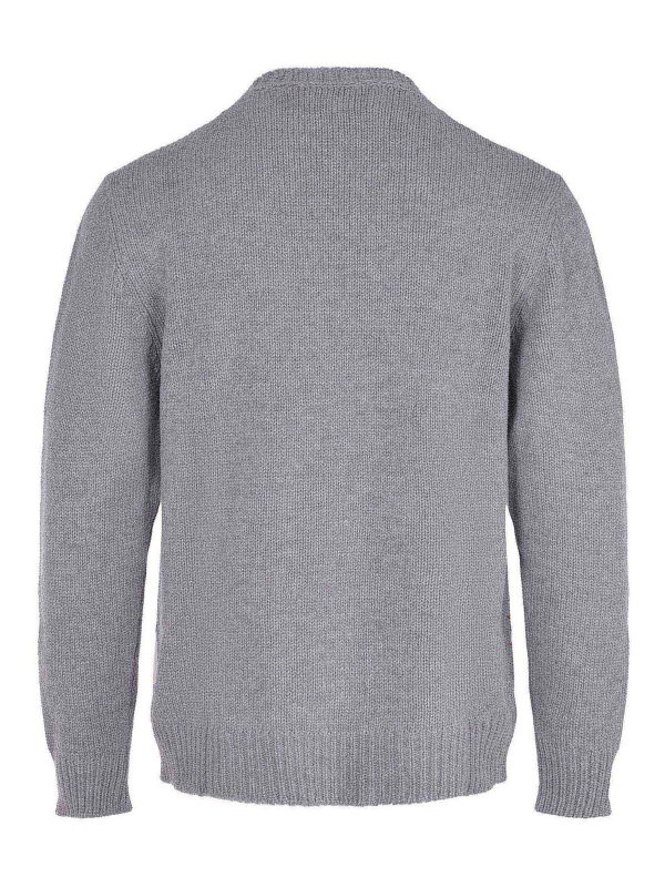 The Best Shops AMARANTO: Pull col rond - Pull Col Rond - Gris