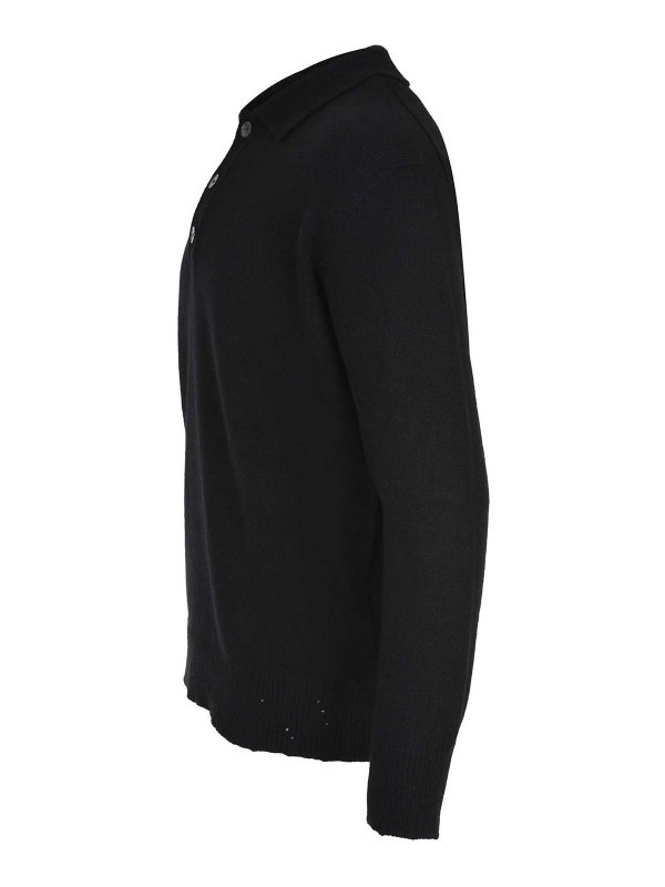 AMARANTO: Pull col rond online - Pull Col Rond - Noir