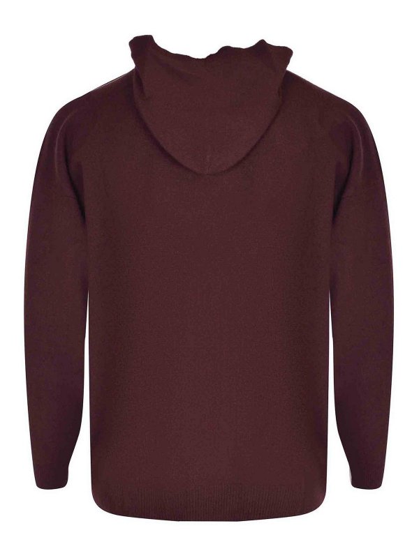 Pull Col Rond - Violet shop online: AMARANTO