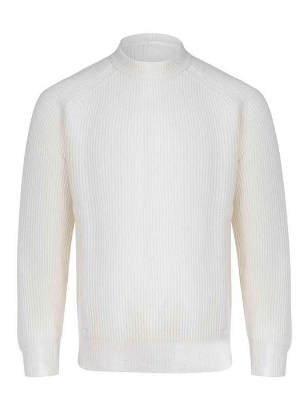 ATOMOFACTORY: Pull col rond - Pull Col Rond - Crème