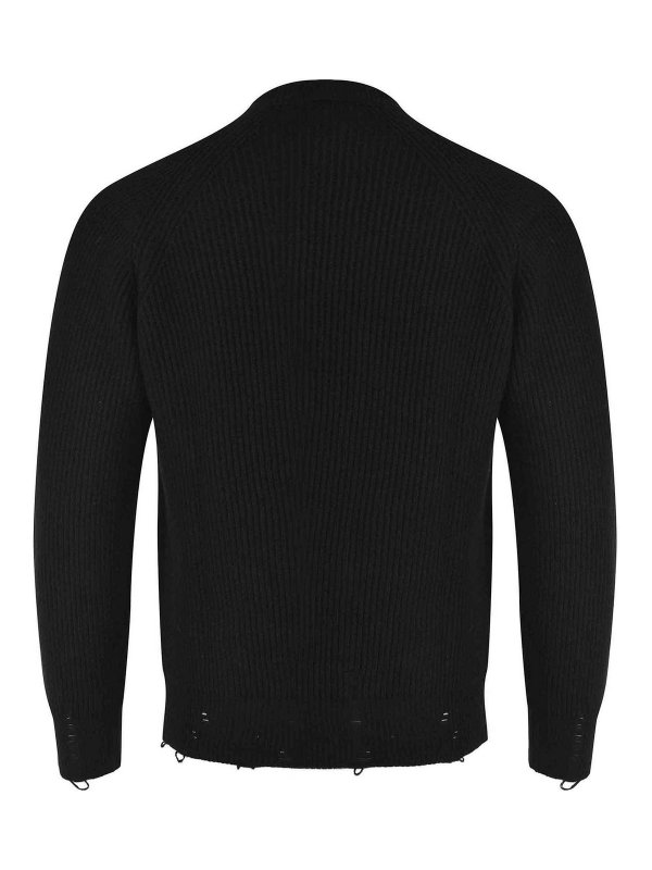 The Best Shops ATOMOFACTORY: Pull col rond - Pull Col Rond - Noir