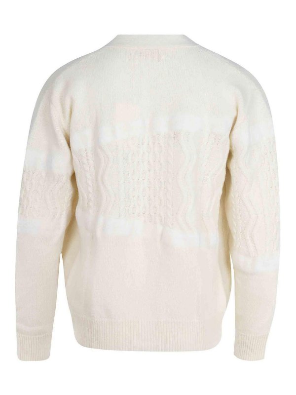 The Best Shops ATOMOFACTORY: Cardigans - Cardigan - Crème