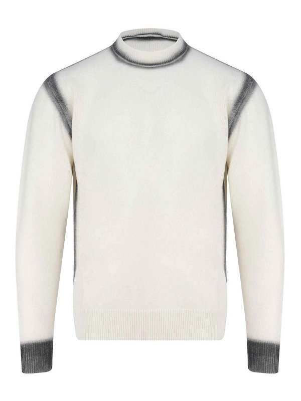 ATOMOFACTORY: Pull col rond - Pull Col Rond - Crème