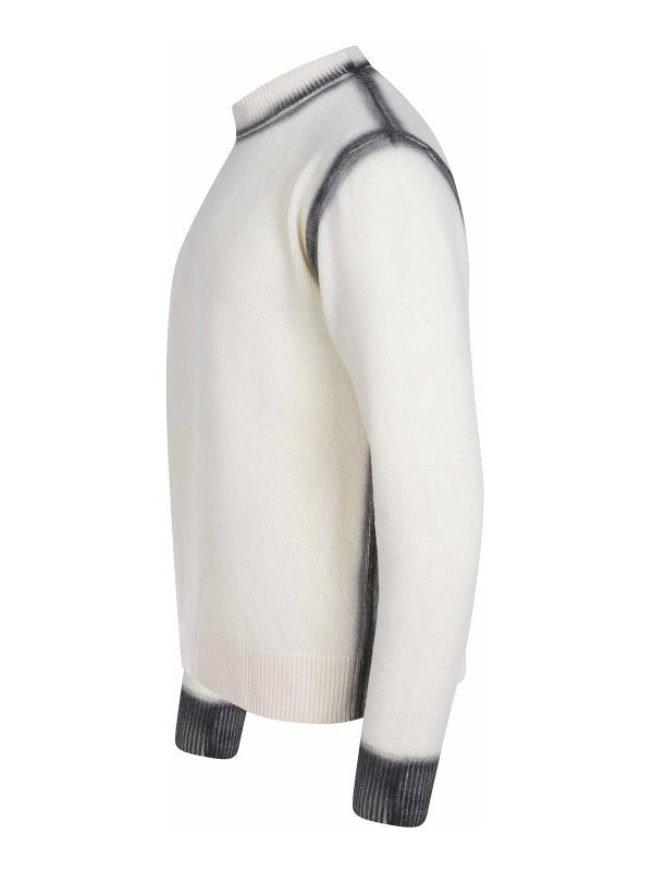 ATOMOFACTORY: Pull col rond online - Pull Col Rond - Crème