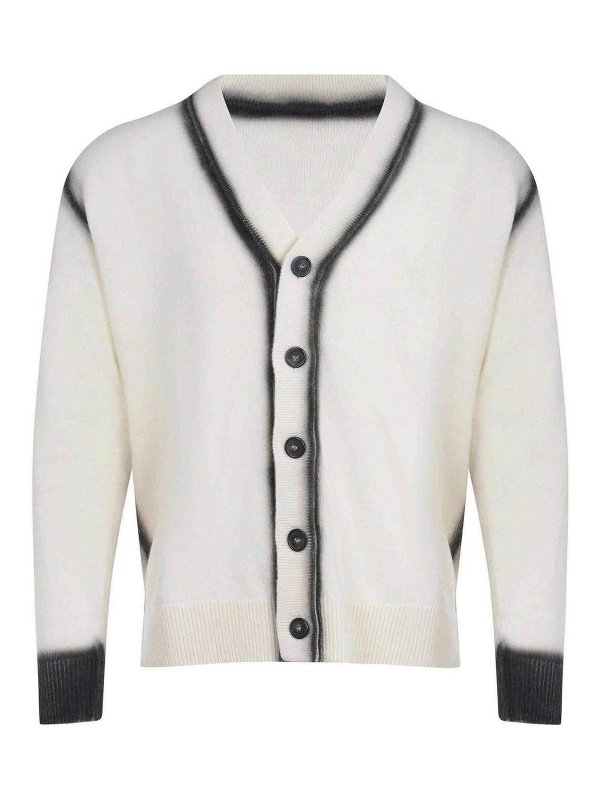 ATOMOFACTORY: Cardigans - Cardigan - Crème