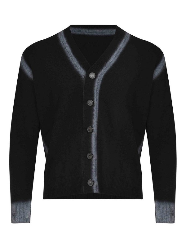 ATOMOFACTORY: cardigans - Cardigan Made From A Wool Blend