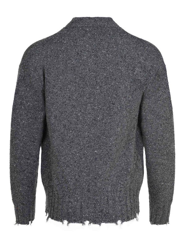 The Best Shops ATOMOFACTORY: Cardigans - Cardigan - Gris