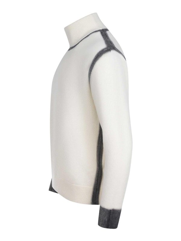 ATOMOFACTORY: Col roulé & Col polo online - Pull Col Roulé - Crème