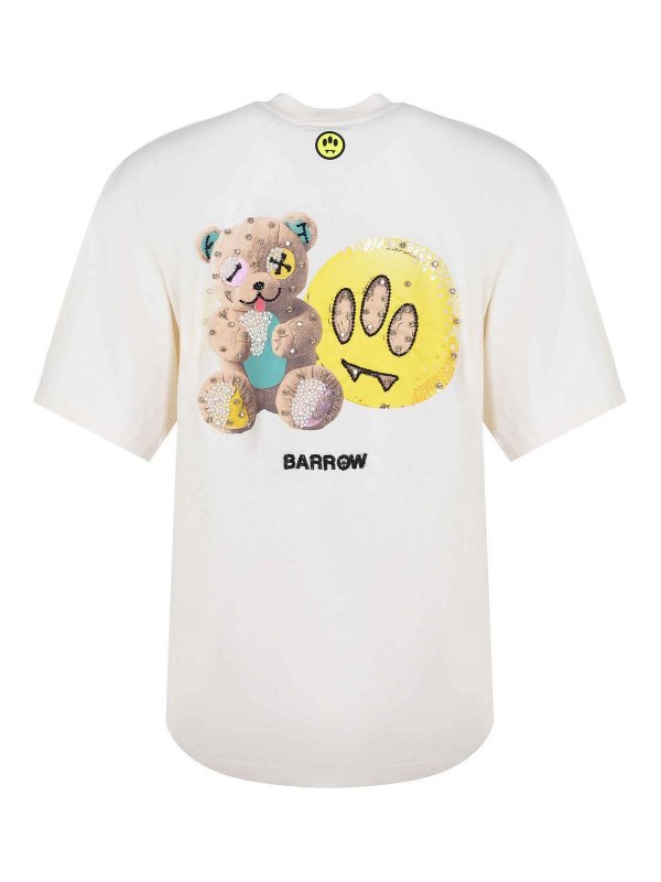 The Best Shops BARROW: T-shirts - T-Shirt - Beige