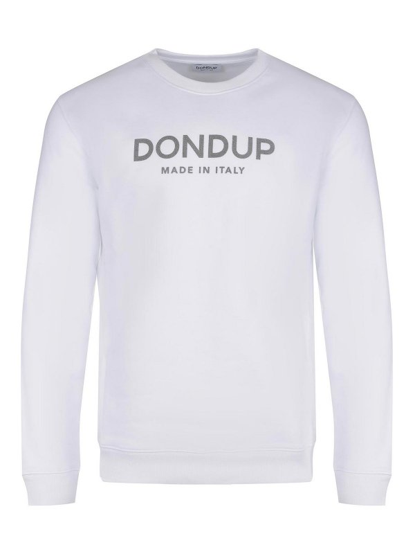 DONDUP: Sweatshirts und Pullover - Sweatshirt - Weiß