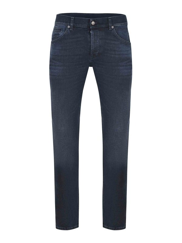 DONDUP: Jeans pitillos - Vaqueros Pitillos - Azul
