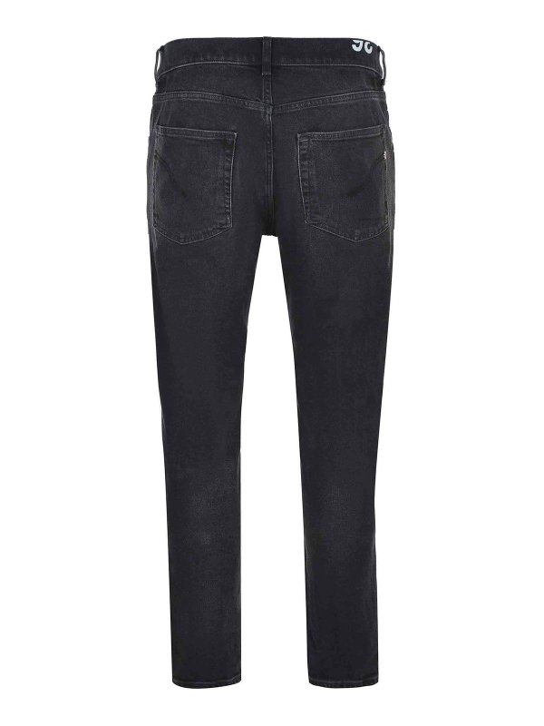 The Best Shops DONDUP: Jeans Rectos - Vaqueros Rectos - Negro