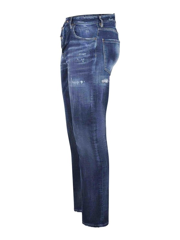 DSQUARED2: Jeans Rectos online - Vaqueros Rectos - Azul