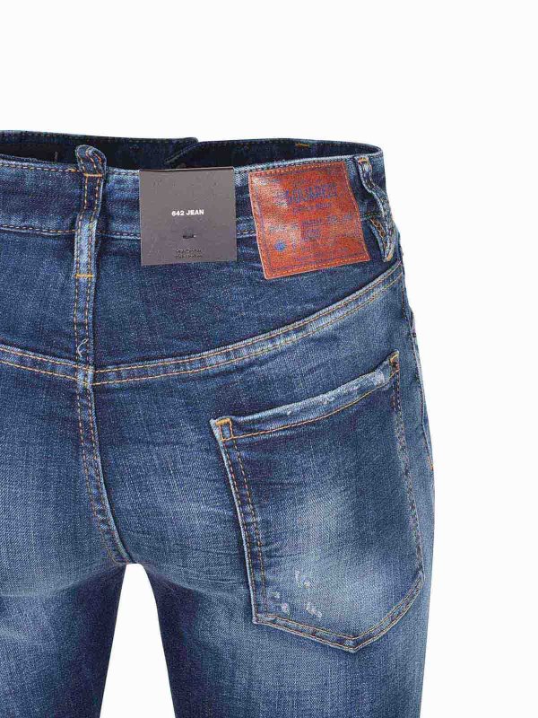 Vaqueros Rectos - Azul shop online: DSQUARED2