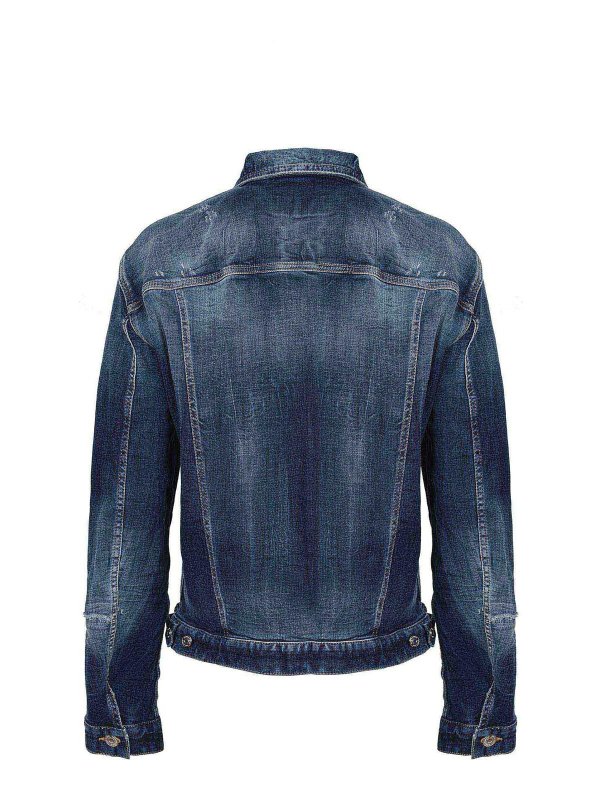 The Best Shops DSQUARED2: デニムジャケット - デニムジャケット - ブルー