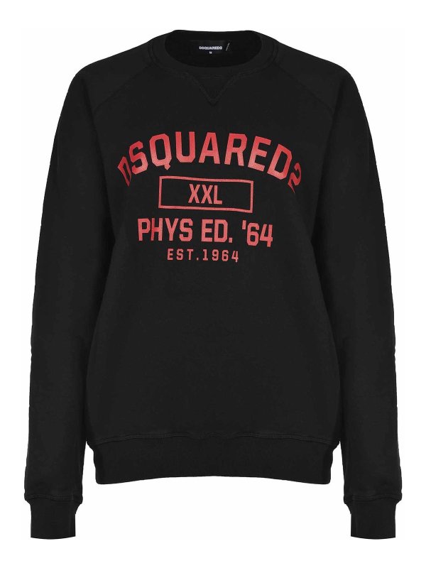 DSQUARED2: Felpe e maglie - Felpa Realizzata In Cotone