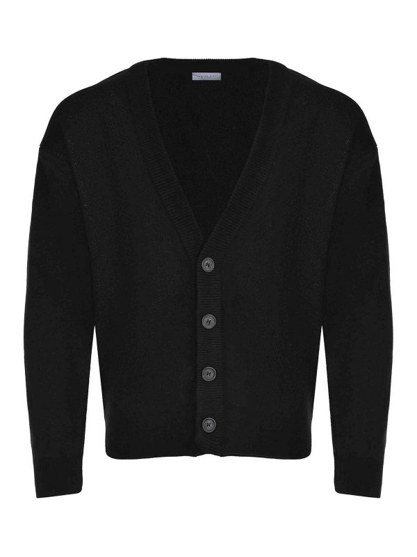 FAMILY FIRST: カーディガン - カーディガン - 黒