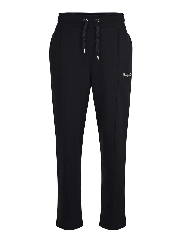 FAMILY FIRST: カジュアルトラウザー - カジュアルパンツ - 黒