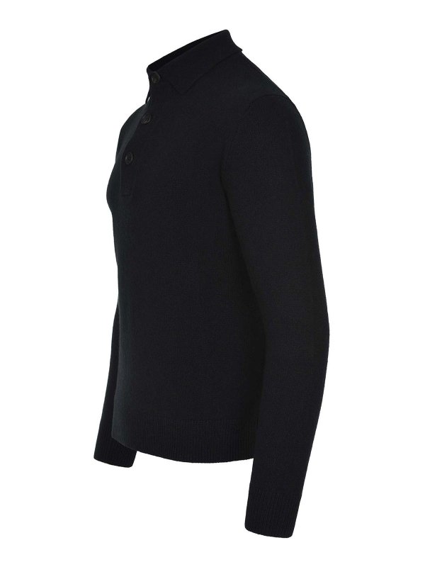 The Best Shops FILIPPO DE LAURENTIIS: ポロシャツ - ポロシャツ - 黒