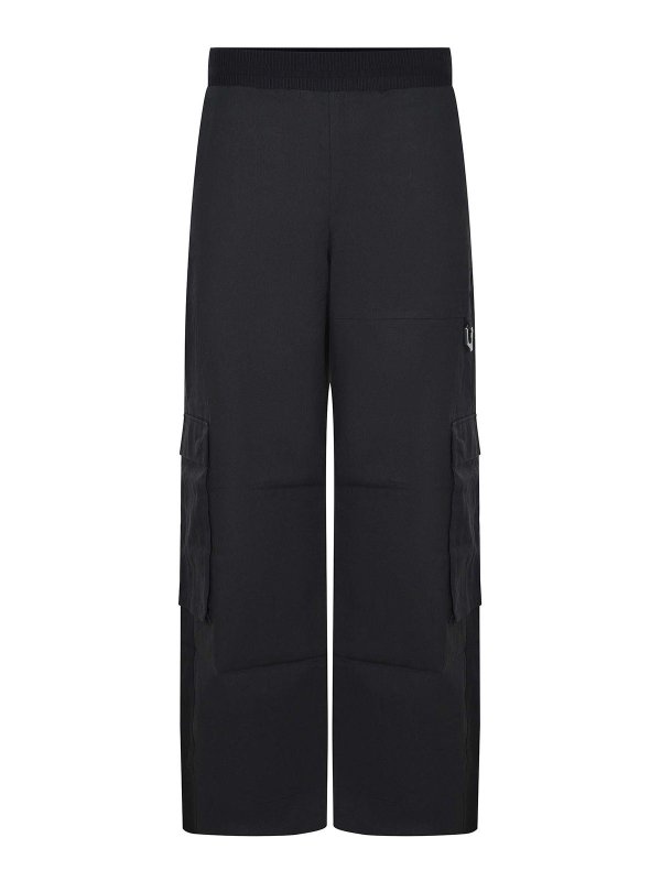 HELIOT EMIL: カジュアルトラウザー - カジュアルパンツ - 黒