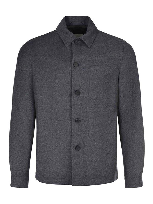 MANUEL RITZ : Hemden - Hemd - Grau