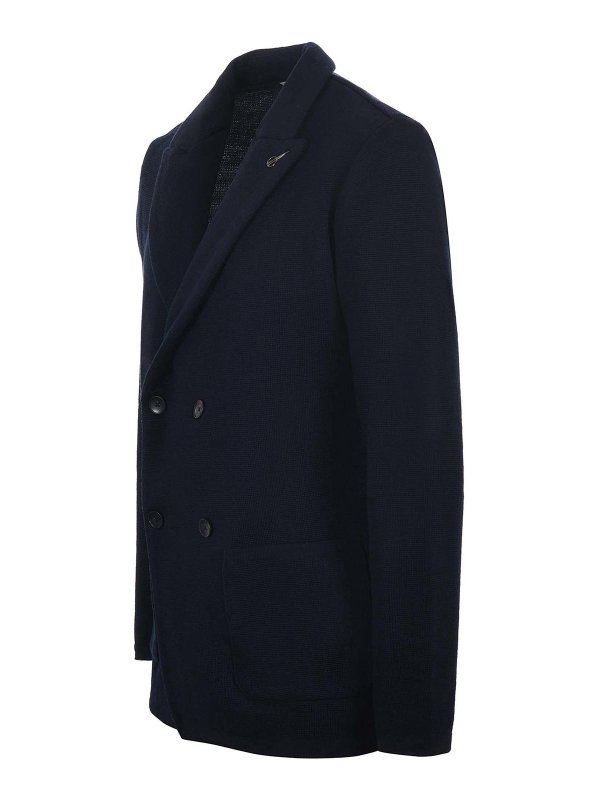 PAOLONI: Vestes de costume online - Blazer - Bleu