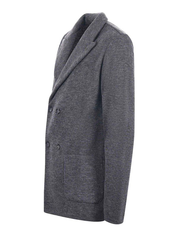 PAOLONI: Blazer online - Blazer - Gris
