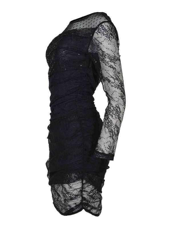 Pinko: Strickpullover mit Rundhalsausschnitt online - Rundhalspullover - Schwarz