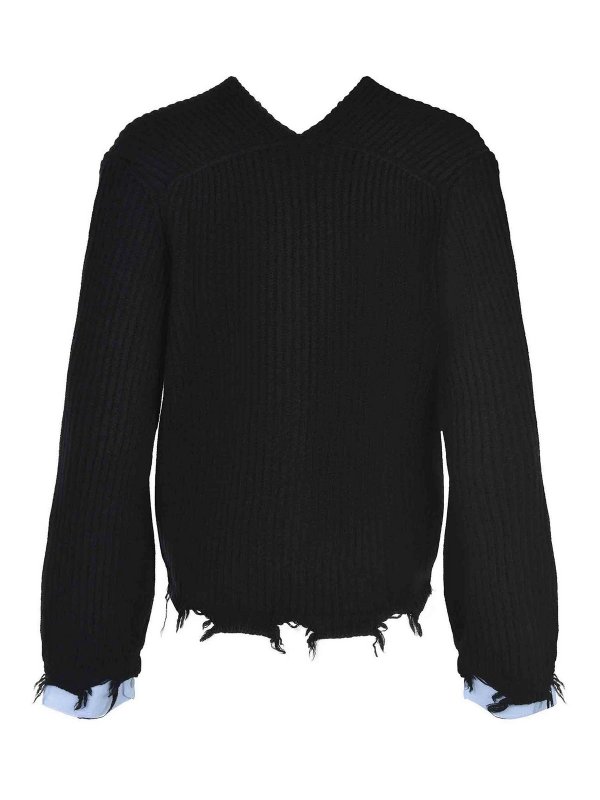 The Best Shops SOLOTRE: Pull col rond - Pull Col Rond - Noir