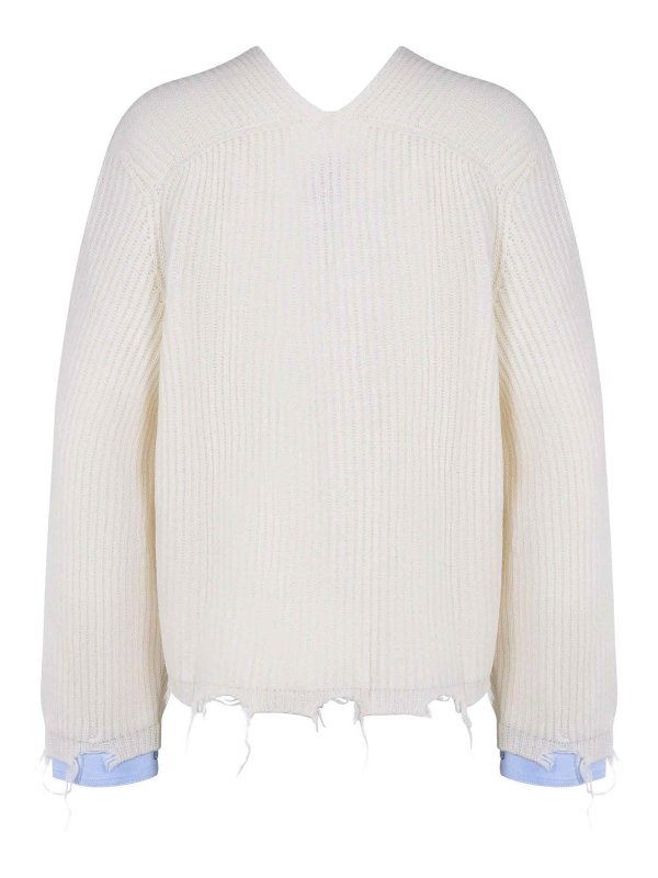 The Best Shops SOLOTRE: Pull col rond - Pull Col Rond - Beige