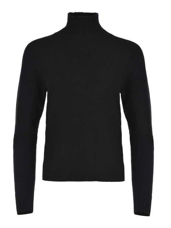 SOLOTRE: Pull col rond - Pull Col Rond - Noir