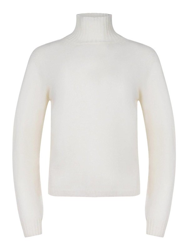 SOLOTRE: Pull col rond - Pull Col Rond - Beige