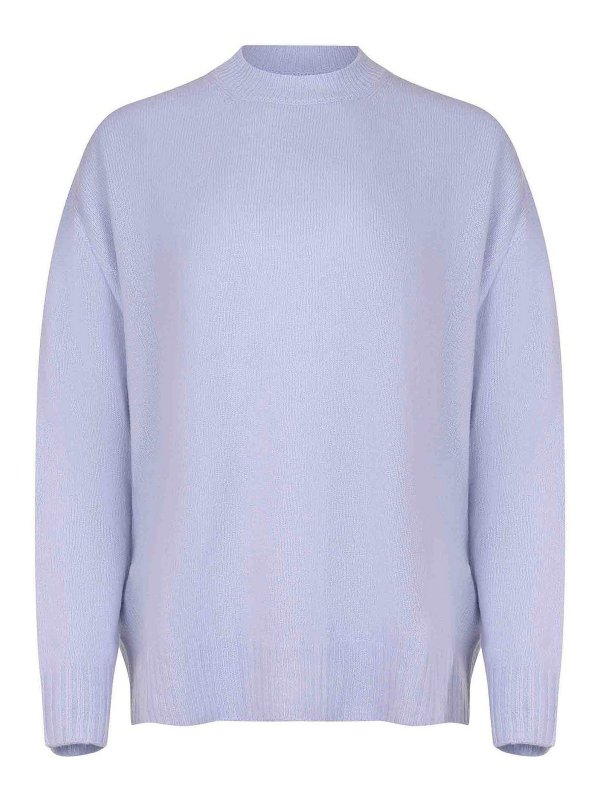 SOLOTRE: クルーネック - クルーネック - ライトブルー
