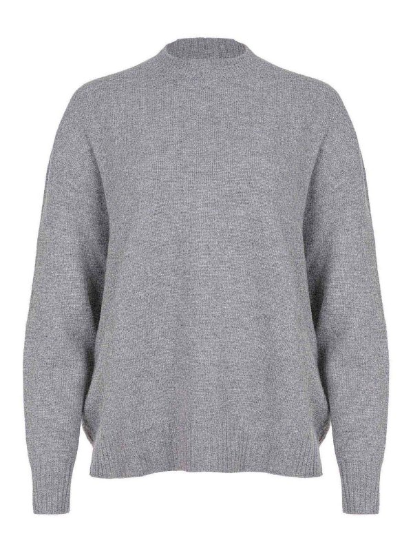 SOLOTRE: Pull col rond - Pull Col Rond - Gris