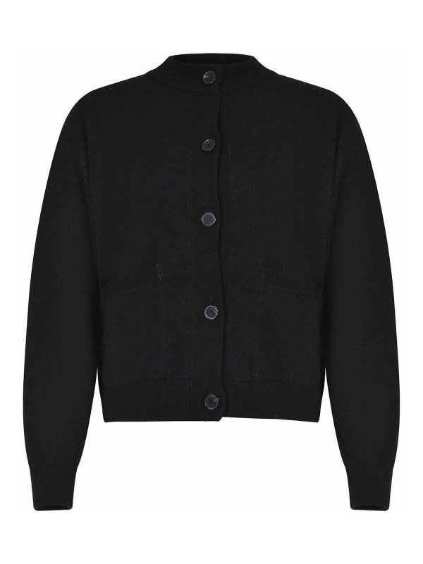 SOLOTRE: Pull col rond - Pull Col Rond - Noir